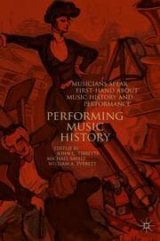 Cover von Performing Music History