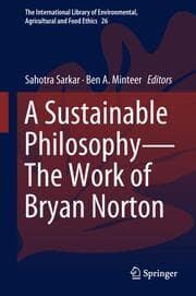 Cover von A Sustainable PhilosophyThe Work of Bryan Norton