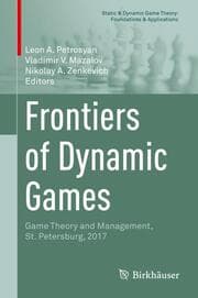 Cover von Frontiers of Dynamic Games