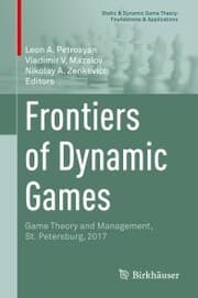 Cover von Frontiers of Dynamic Games