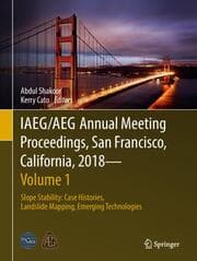 Cover von IAEG/AEG Annual Meeting Proceedings, San Francisco, California, 2018 - Volume 1