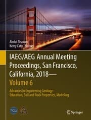 Cover von IAEG/AEG Annual Meeting Proceedings, San Francisco, California, 2018-Volume 6