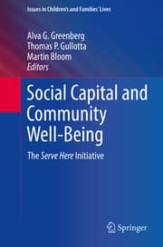 Cover von Social Capital and Community Well-Being