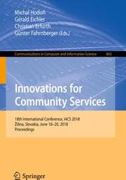 Cover von Innovations for Community Services