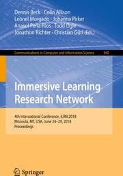 Cover von Immersive Learning Research Network
