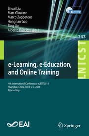 Cover von e-Learning, e-Education, and Online Training