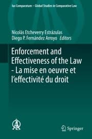 Cover von Enforcement and Effectiveness of the Law - La mise en oeuvre et l'effectivité du droit