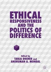 Cover von Ethical Responsiveness and the Politics of Difference