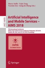 Cover von Artificial Intelligence and Mobile Services - AIMS 2018