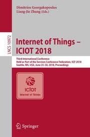 Cover von Internet of Things - ICIOT 2018