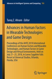 Cover von Advances in Human Factors in Wearable Technologies and Game Design