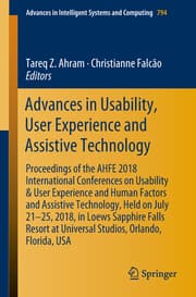 Cover von Advances in Usability, User Experience and Assistive Technology