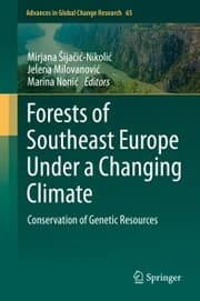 Cover von Forests of Southeast Europe Under a Changing Climate