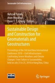 Cover von Sustainable Design and Construction for Geomaterials and Geostructures