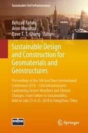 Cover von Sustainable Design and Construction for Geomaterials and Geostructures