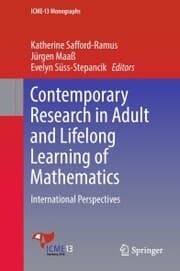 Cover von Contemporary Research in Adult and Lifelong Learning of Mathematics