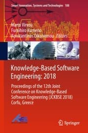 Cover von Knowledge-Based Software Engineering: 2018
