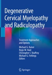 Cover von Degenerative Cervical Myelopathy and Radiculopathy