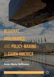 Cover von Regional Governance and Policy-Making in South America