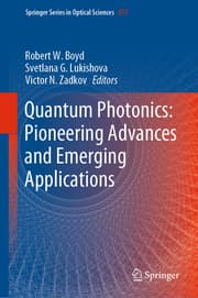 Cover von Quantum Photonics: Pioneering Advances and Emerging Applications