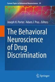 Cover von The Behavioral Neuroscience of Drug Discrimination