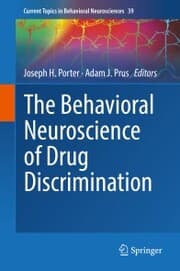 Cover von The Behavioral Neuroscience of Drug Discrimination