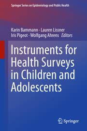 Cover von Instruments for Health Surveys in Children and Adolescents
