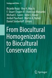 Cover von From Biocultural Homogenization to Biocultural Conservation