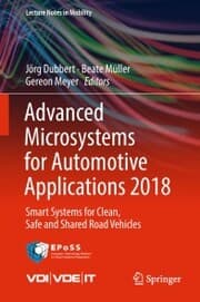 Cover von Advanced Microsystems for Automotive Applications 2018
