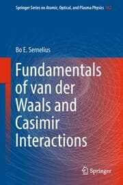 Cover von Fundamentals of van der Waals and Casimir Interactions