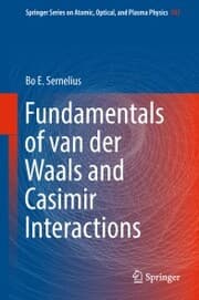 Cover von Fundamentals of van der Waals and Casimir Interactions
