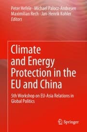Cover von Climate and Energy Protection in the EU and China
