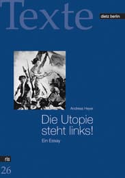 Cover von Die Utopie steht links!