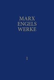 Cover von Marx-Engels-Werke 1