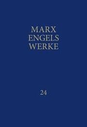 Cover von MEW/Marx-Engels-Werke Band 24