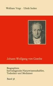 Cover von Johann Wolfgang von Goethe als Naturwissenschaftler