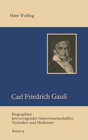 Cover von Carl Friedrich Gauß