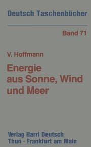Cover von Energie aus Sonne, Wind und Meer