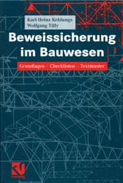 Cover von Beweissicherung im Bauwesen