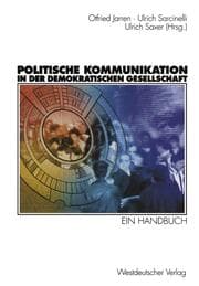 Cover von Politische Kommunikation in der demokratischen Gesellschaft