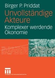 Cover von Unvollständige Akteure