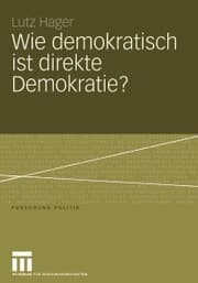 Cover von Wie demokratisch ist direkte Demokratie?