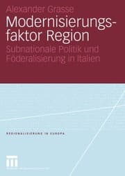 Cover von Modernisierungsfaktor Region