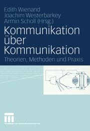 Cover von Kommunikation über Kommunikation
