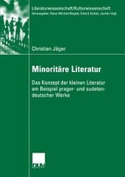 Cover von Minoritäre Literatur