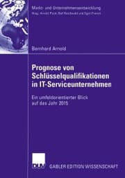 Cover von Prognose von Schlüsselqualifikationen in IT-Serviceunternehmen