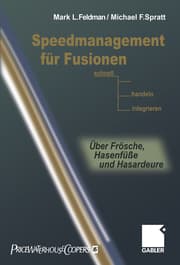 Cover von Speedmanagement für Fusionen