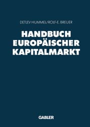 Cover von Handbuch Europäischer Kapitalmarkt