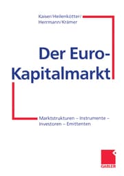 Cover von Der Euro-Kapitalmarkt