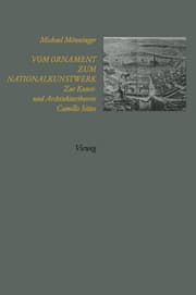 Cover von Vom Ornament zum Nationalkunstwerk